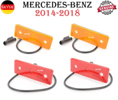 Side Marker Lights Set For Front & Rear Mercedes-Benz 14-18 G550 G63 G65 GENUINE - Image 1 of 4