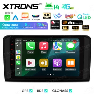 9" Android14 Car GPS Radio Stereo 8+256GB HiFi DTS For Mercedes-Benz M-W164 X164 - Picture 1 of 20