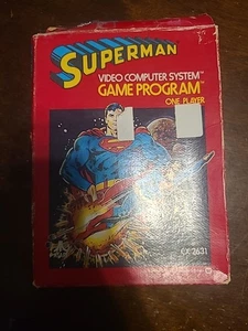 Atari 2600 Superman CIB Tested Works - Picture 1 of 14