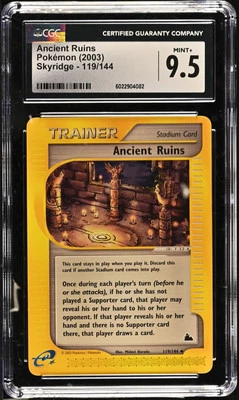 CGC 9.5 MINT + Ancient Ruins 119/144 Skyridge Vintage 2003 Pokemon - Image 1 of 2