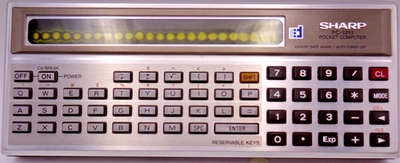 SHARP POCKET COMPUTER PC-1211 (+ ABDECKUNG) ❌ FÜR BASTLER - Bild 1 von 4