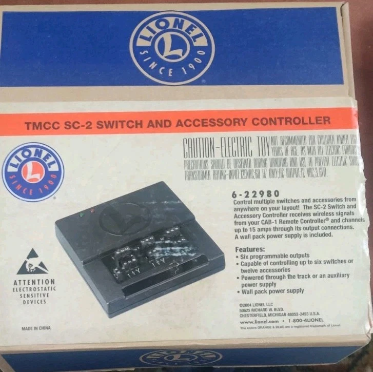 Lionel 6-22980 TMCC SC-2 Switch and Accessory Controller  - Image 1 of 1