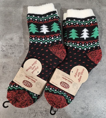 NEW! 2 Pair C.W. Hart Women's Cabin Socks Infused with Aloe Vera, Size 5-9 - Image 1 of 2