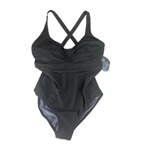 Prana Damen Small 34D Grau Neu Aelyn Einteiler Badeanzug Bügel Sportlich - Bild 1 von 13