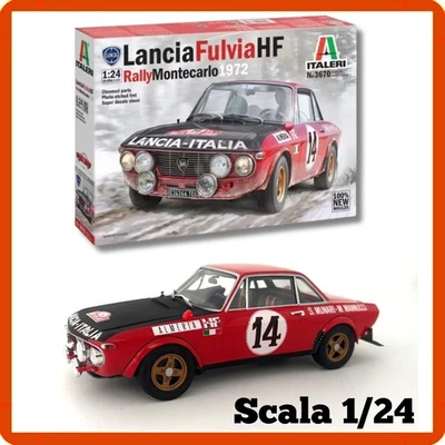 modellismo statico model kit montaggio modellino Italeri 1/24 Lancia Fulvia 3670 - Immagine 1 di 4