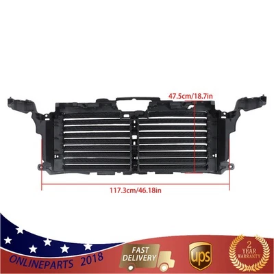 Rejilla de obturador de radiador superior delantera JL1B-8475-A apta para Ford Expedition 2018-20 Foto 1 de 4