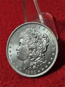 1883-O UNC GEREINIGT MORGAN SILBER DOLLAR YOU VS ME #MF-T4959 - Bild 1 von 3