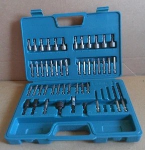 MAXIM Set Drill Bits Inserts Sockets Blue Suitcase (48-pcs.) - Picture 1 of 15