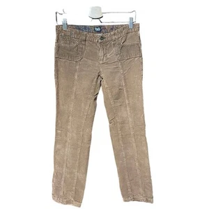 Dolce & Gabbana Lovely Corduroy Brown Straight Y2K Pants Size 40 / 26 - Picture 1 of 11