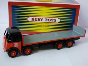 Ruby Toys by Promod AEC Mammoth Major 8 wheeler London Brick Company red & black - Picture 1 of 3