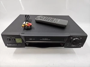 Mitsubishi HS-U780 S-VHS Hi-Fi Stereo VCR w/ Remote - Tested - EB-18068 - Picture 1 of 13