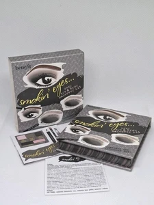 Benefit Smokin Eyes Palette Eyeshadow Brow Kit Genuine With Applicators Rare x1 - Picture 1 of 7