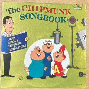CHIPMUNKS chipmunk songbook U.S. LIBERTY LP LRP-3229_orig 1962 MONO - Picture 1 of 3