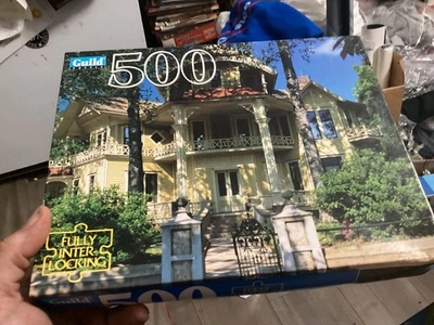 Older/Vintage Guild jigsaw puzzle;  Lapham-Patterson House, Georgia;  500 pieces - Image 1 of 2