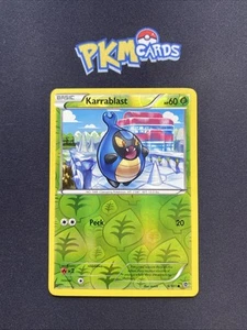 Pokemon Juego de Cartas Coleccionables Karrablast Plasma Blast 6/101 Holograma Inverso LP. - Imagen 1 de 3