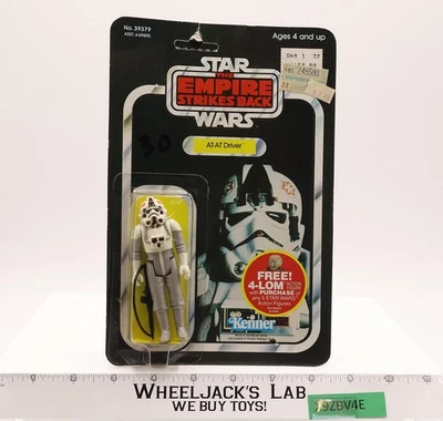 Экшн-фигурка AT-AT Driver 47 Back-A Star Wars ESB 1982 Kenner НОВАЯ ЗАПЕЧАТАННАЯ MOSC - Изображение 1 из 4