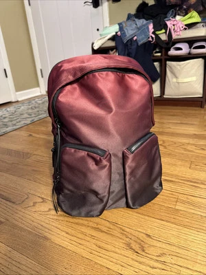Tumi Devoe Meadow Backpack Purple Iridescent - Laptop & Water Bottle Pockets - Image 1 of 4
