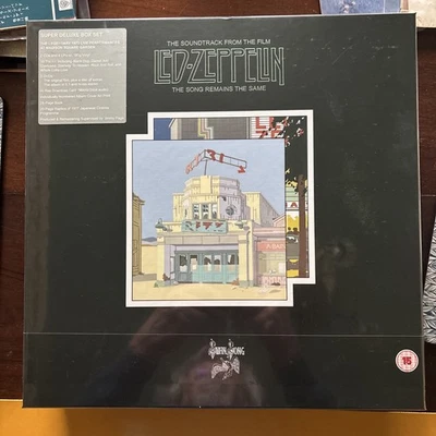 Led Zeppelin - The Song Remains The Same 2018 Super Deluxe Box Set (Sealed) M/M Foto 1 de 4