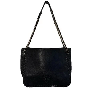 Tori Burch Schultertasche Marion Small Black Flap - Bild 1 von 5