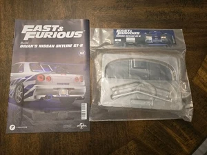 Fanhome Fast & Furious. Build Brian's  Nissan Skyline GT-R. Issue 62 (READ) - Picture 1 of 1