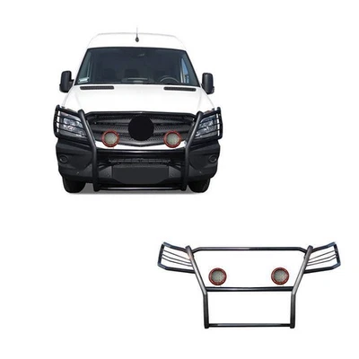 Kit de protección de rejilla Black Horse BK Fit 2007-2009 Freightliner Sprinter 3500 Foto 1 de 4