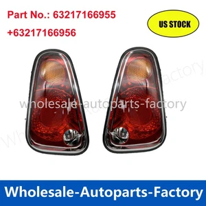 1Pair Rear Tail Light Lamp Len Housing For Mini Cooper R50 R52 R53 2004-2006 - Picture 1 of 8