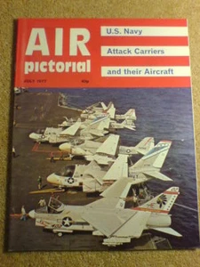 AIR PICTORIAL - US NAVY - July 1977 Vol 39 # 7 - Imagen 1 de 1