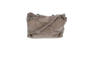 Merci Marie Leather Satchel Made in Italy Purse Shoulder bag snap closure metal  - Picture 1 of 5