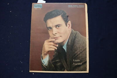 1959 APRIL 12 SUNDAY NEWS COLOROTO MAGAZINE - LOUIS JOURDAN - BASEBALL - E 23185 Foto 1 de 4