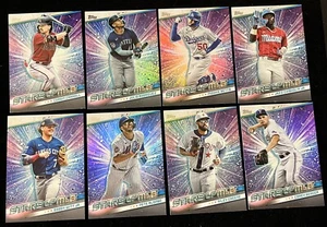 8 Karten Set - 2024 Topps Serie 1 Baseball Stars von MLB Carroll Rodriguez Wetten - Bild 1 von 5