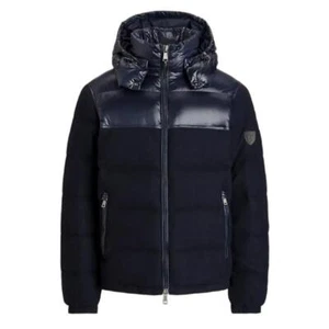 Polo Ralph Lauren The Decker Navy Blue Down Puffer Jacket Sz L NWT $598 - Picture 1 of 9