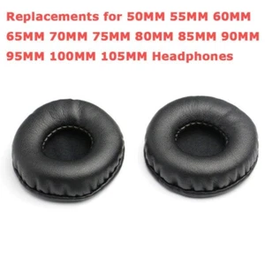 Bouchons d'oreilles coussinets de remplacement pour casque 50 55 60 65 70 75 80 - Picture 1 of 44