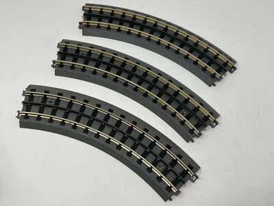 Lot Of 3 MTH Trains 0-31” Curved Track Section Lock On O Gauge - Image 1 of 4