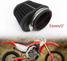 51mm 2inch Air Intake Filter Cleaner Pod For Universal Motorcycle Reusable
