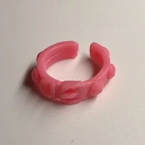 Authentic Littlest Pet Shop LPS Original Accessories Pink Buckle Collar - Picture 1 of 2