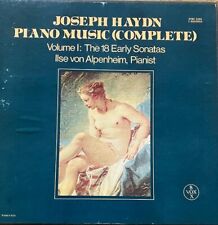 Joseph Haydn - Ilse von Alpenheim – Piano Music (Complete) - Volume I: The 18 Ea