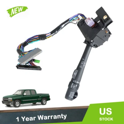 Interruptor de crucero de señal de giro nuevo para GMC Sierra Chevy Silverado 1500 2500 1999-2002 Foto 1 de 4