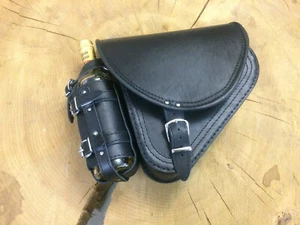 Alforja Diablo Con Portabotellas Apto para Harley Davidson Brazo Oscilante 2021 - Imagen 1 de 11