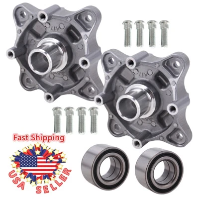 2PCS Rear Wheel Axle Hub for Polaris Sportsman 400 450 500 570 600 700 800 ACE - Image 1 of 4