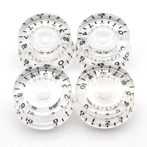 4 Electric Guitar Bass Control Knob Tone Volume Speed for Epiphone Gibson ESP LP - Picture 1 of 103