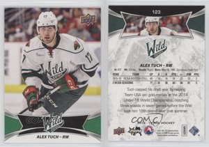 2016-17 Upper Deck AHL SP Green Alex Tuch #123