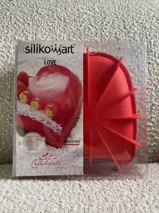 Silikomart SFT 211 Stampo cuore, Rosso (205x186 H x 54 mm) - Foto 1 di 6