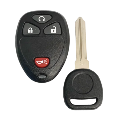 Chevrolet Silverado 2010 2011 2012 OEM control remoto electrónico + llave de chip 4B OUC 421 Foto 1 de 4