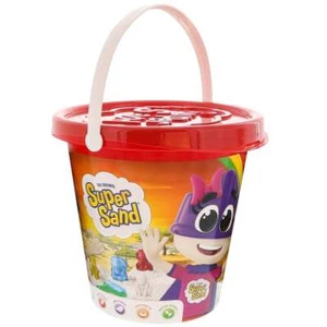 Cubo de almacenamiento The Original Super Sand - Rojo - Animales inc 600 g arena 4 moldes - Imagen 1 de 3