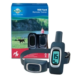 900 Yard wasserdichtes wiederaufladbares hintergrundbeleuchtetes digitales Ferntrainer Hundehalsband - Bild 1 von 9