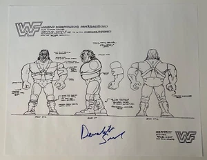 Demolition Smash Signed 1991 WWF Hasbro Action Figure Plans WWE Autograph Toy - Picture 1 of 5