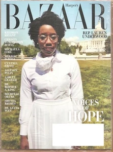 HARPER'S BAZAAR~SUMMER 2020-REP. LAUREN UNDERWOOD-COMPLETE MAGAZINE-FACTORY SEAL - Picture 1 of 1