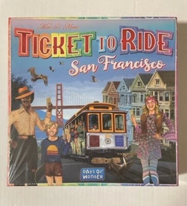 TICKET TO RIDE: San Francisco - new & sealed (stand-alone game) Days of Wonder - Picture 1 of 4