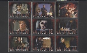 2008 Inkworks Supernatural: Season 3 Complete Base Card Set (81/81) B1