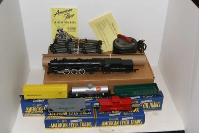 AC Gilbert American Flyer S Gauge Steam Freight Train Set with One Year warranty - Image 1 of 2